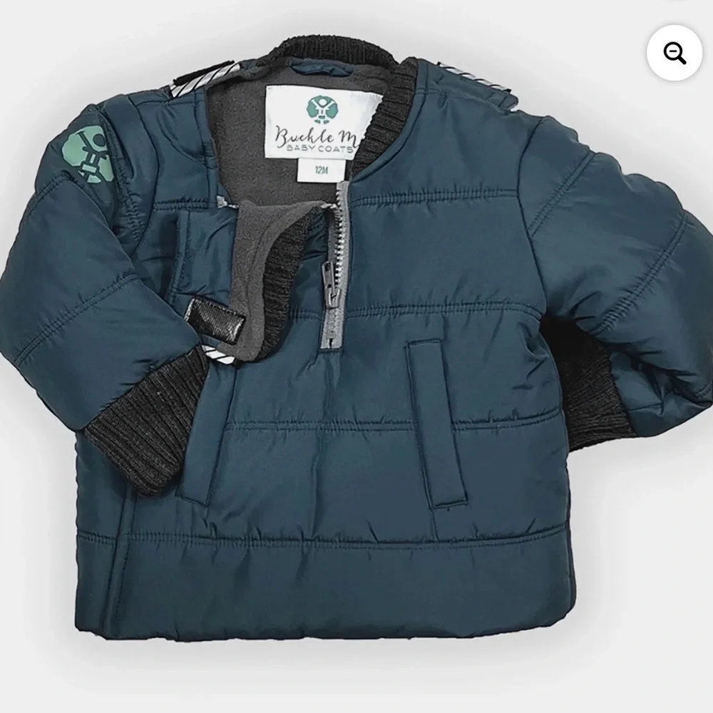 Buckle me baby toasty coast Deepest of Oceans 6-9 months blue
